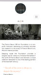 Mobile Screenshot of mbartfoundation.com